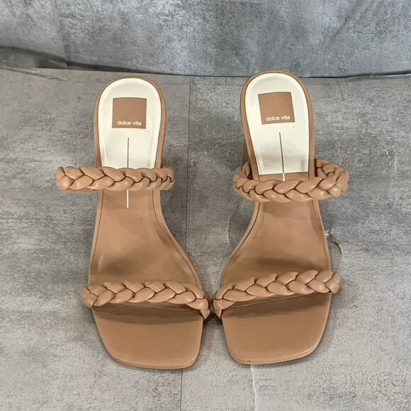 DOLCE VITA Women's Cafe Stella Nairi Braided Square-Toe Slide Sandals SZ 10 - Picture 4 of 11